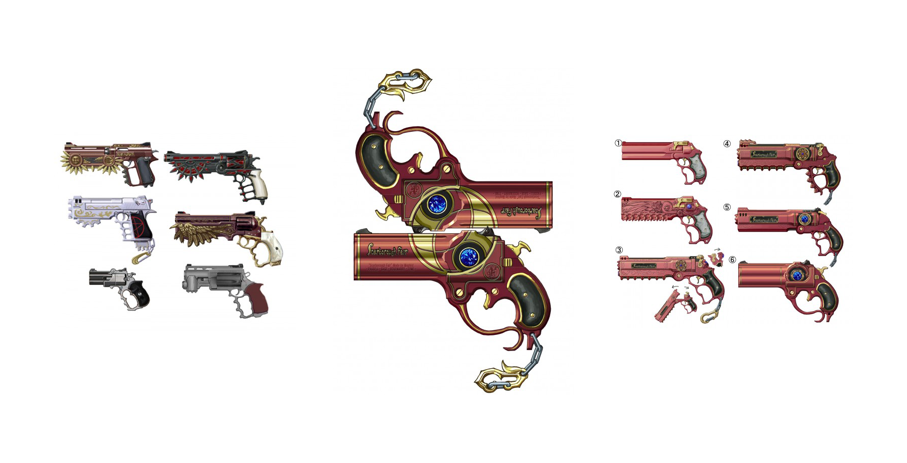 ベヨネッタの武器 Bayonetta 開発ブログ ベヨネッタの武器 Bayonetta 開発ブログ
