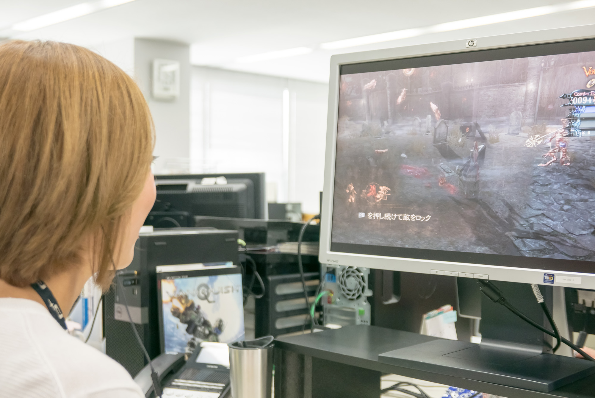 Pcゲーム初心者が ごく普通のオフィス向けpcでsteam版 Bayonetta をプレイしてみた プラチナゲームズ公式ブログ